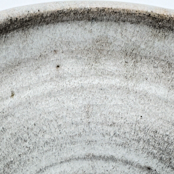 Studio Art Pottery Goblet Chalice Cup Textured Brown Gray Stoneware Signed #4 - Picture 8 of 11